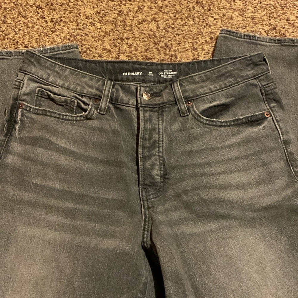 Old Navy OG Straight High Rise petite jeans